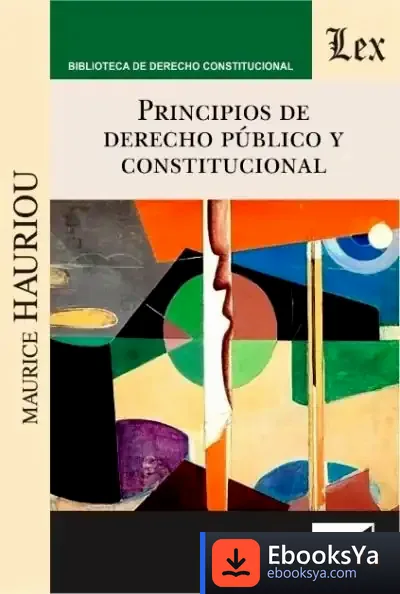 Descargar Principios De Derecho Publico Y Constitucional de Maurice Hauriou