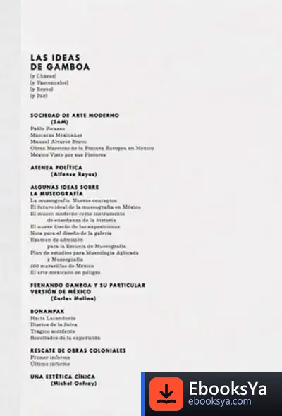 Descargar Las Ideas De Gamboa de Mauricio Martín