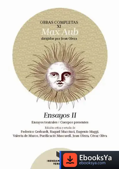 Descargar Obras Completas Volumen Xi Ensayos Ii Ensayos Teatrales Cue