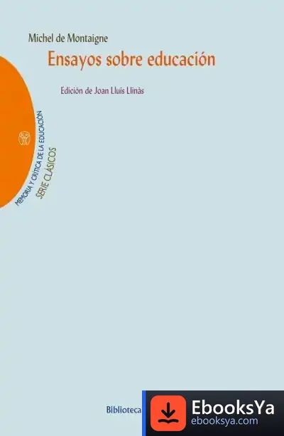 Descargar Ensayos Sobre Educación de Michel de Montaigne