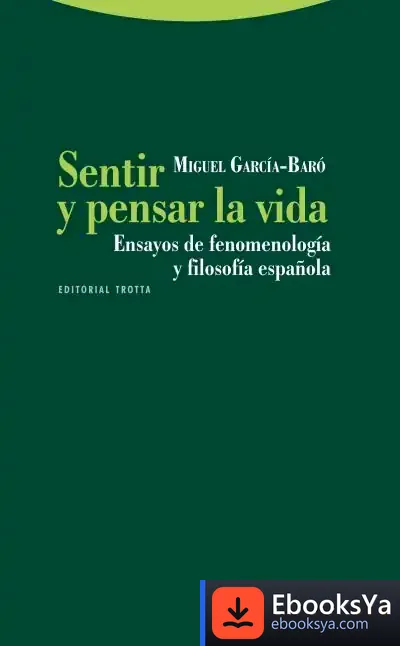 Descargar Sentir Y Pensar La Vida