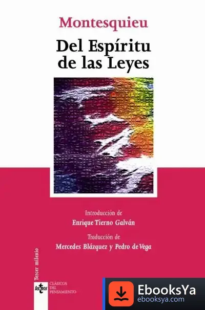 Descargar Del Espíritu De Las Leyes de Antonio Royo Marín