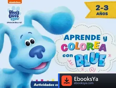 Descargar Aprende Y Colorea Con Blue (Las Pistas De Blue Y Tú) de Nickelodeon