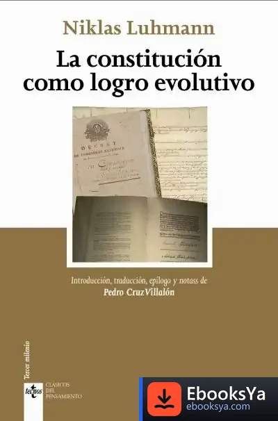 Descargar La Constitución Como Logro Evolutivo de Niklas Luhmann