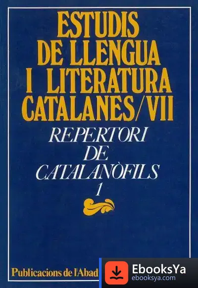 Descargar Repertori De Catalanòfils, 1