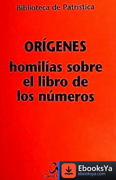 Descargar Homilías Sobre El Libro De Los Números