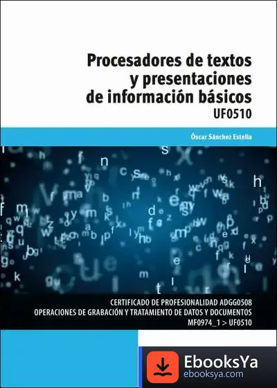 Descargar Procesadores Textos Y Presentaciones De Informacion Basicos