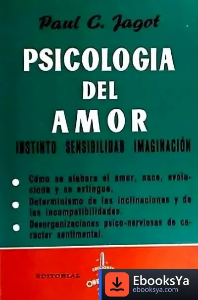 Descargar 411. La Psicologia Del Amor. Rca de Paul-c. Jagot