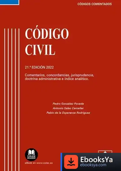 Descargar C?Digo Civil 2022. Comentado de Pedro González Poveda