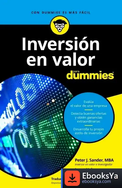 Descargar Inversión En Valor Para Dummies de Peter Sander