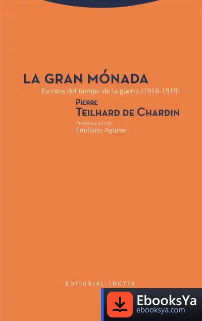 Descargar La Gran Mónada de Pierre Teilhard de Chardin