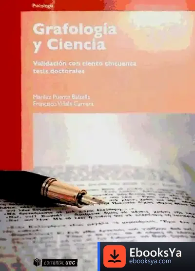 Descargar Grafología Y Ciencia de Guillermo Fraile