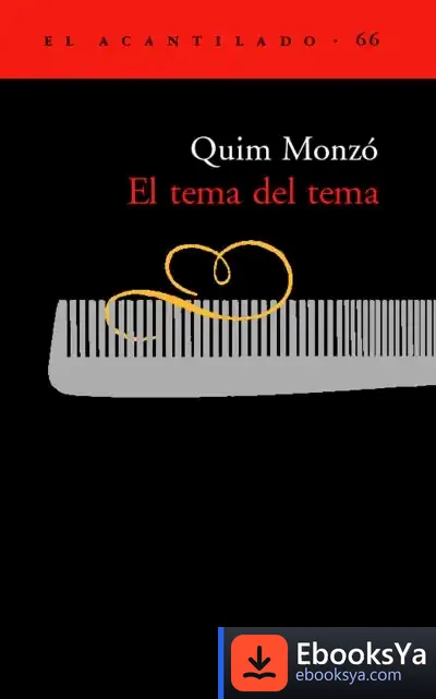 Descargar El Tema Del Tema de Quim Monzó