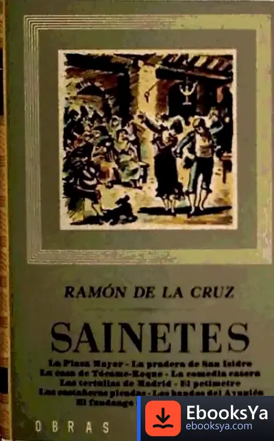 Descargar 219. Sainetes de Ramón de la Cruz Cano y Olmedilla