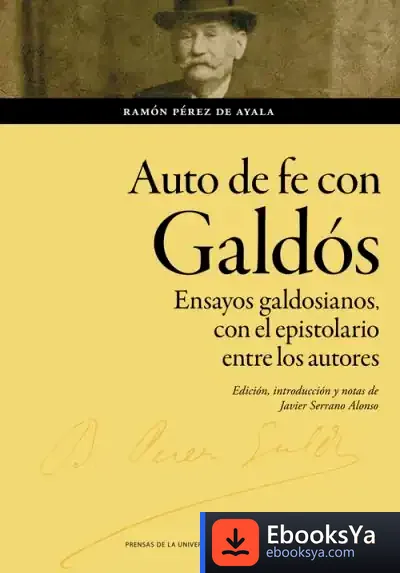 Descargar Auto De Fe Con Galdós de Ramón Pérez de Ayala
