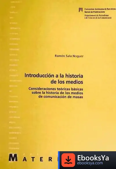 Descargar Introducción A La Historia De Los Medios