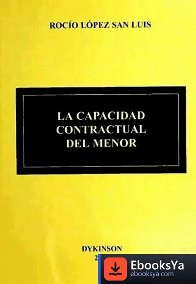 Descargar La Capacidad Contractual Del Menor de Emilio Ontiveros Baeza