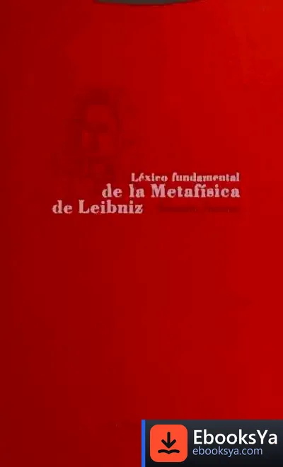 Descargar Léxico Fundamental De La Metafísica De Leibniz