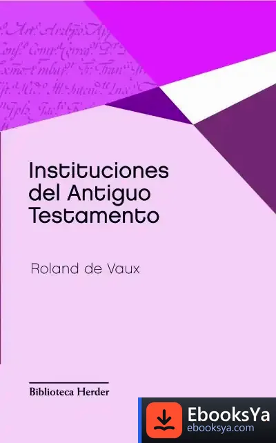 Descargar Instituciones Del Antiguo Testamento