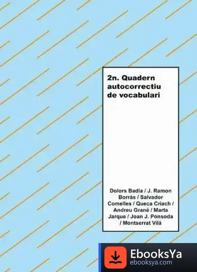 Descargar 2N Quadern Autocorrectiu De Vocabulari de Salvador Comelles