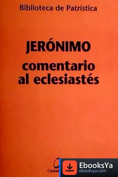 Descargar Comentario Al Eclesiastés