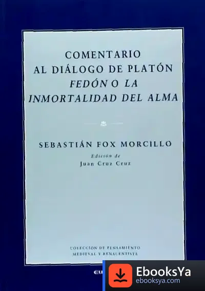 Descargar Comentario Al Dialogo De Platon Fedon de Juan B. Artigas