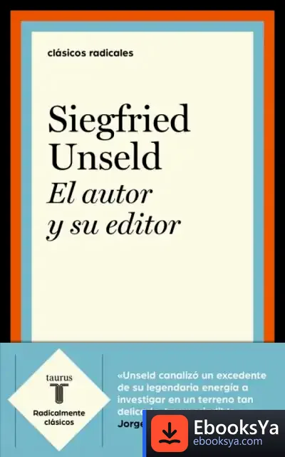 Descargar Autor Y Su Editor, El (2018)