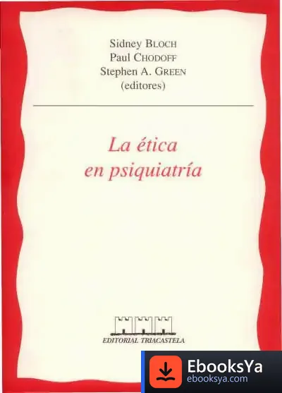 Descargar La ?Tica En Psiquitr¡A 9788495840387