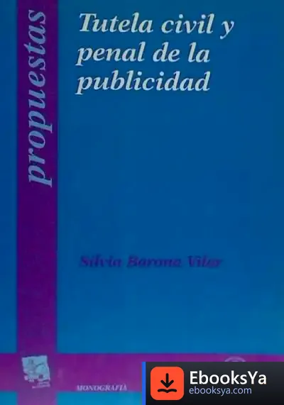 Descargar Tutela Civil Y Penal De La Publicidad de Manuel Aznar Soler
