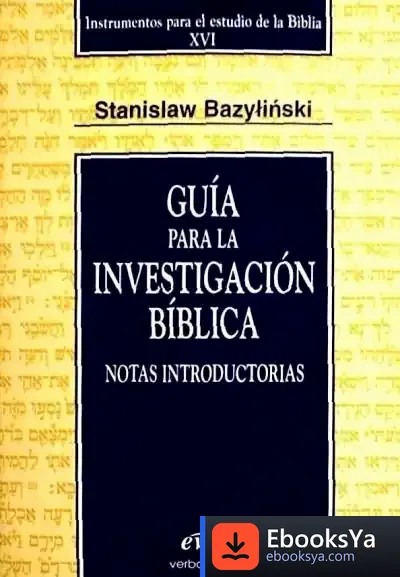 Descargar Guía Para La Investigación Bíblica de Rafael Escobar Martínez