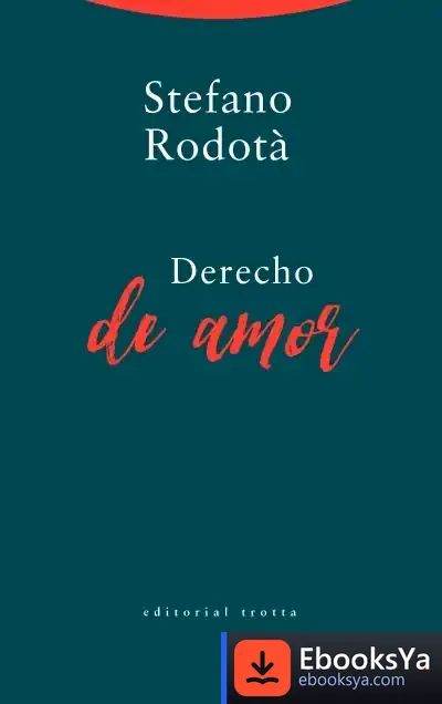 Descargar Derecho De Amor de Stefano Rodotá