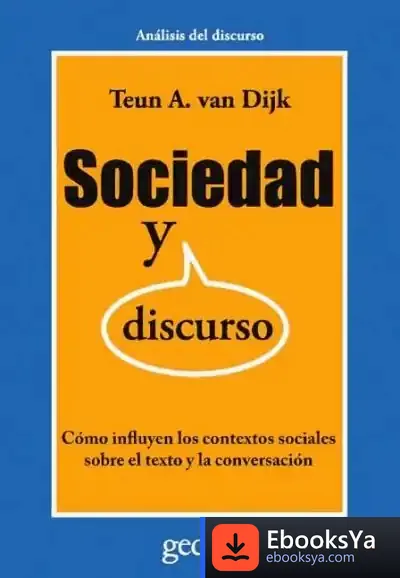 Descargar Sociedad Y Discurso