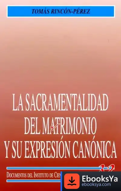 Descargar La Sacramentalidad Del Matrimonio Y Su Expresión Canónica