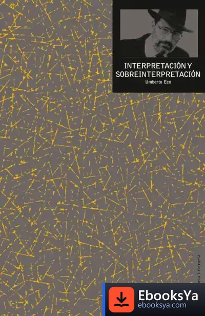 Descargar Interpretación Y Sobreinterpretación de Umberto Eco