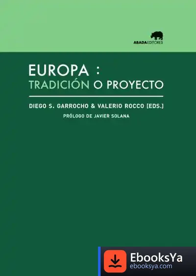 Descargar Europa: Tradición O Proyecto de Valerio Rocco