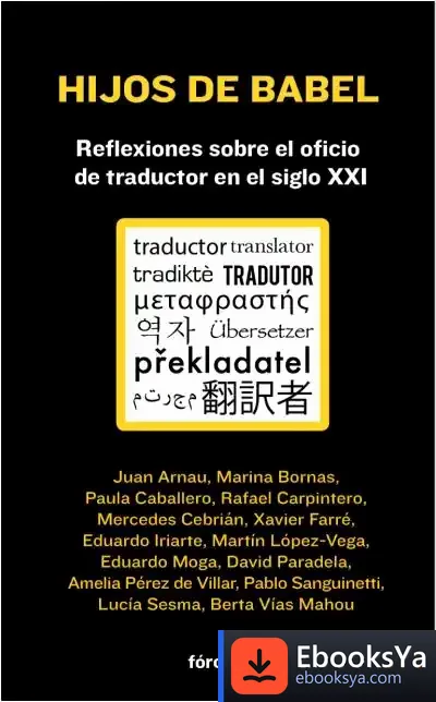 Descargar Hijos De Babel de Varios Autores