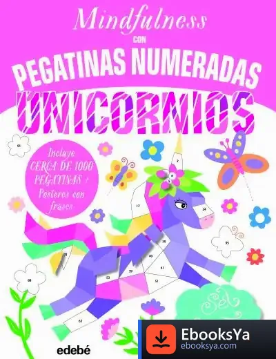Descargar Mindfulness Con Pegatinas Numeradas: Unicornios