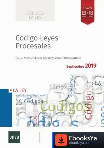 Descargar Codigo De Leyes Procesales 2019 de Vicente Gimeno Sendra