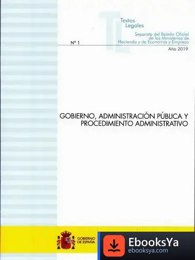 Descargar Gobierno, Administración Pública Y Procedimiento Administrativo de Ricardo García Villoslada