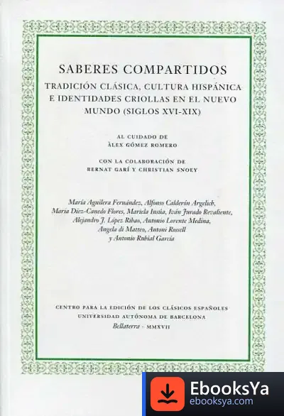 Descargar Saberes Compartidos de José Agustín Cruelles Ruiz