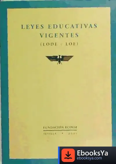 Descargar Leyes Educativas Vigentes (Lode Y Loe)
