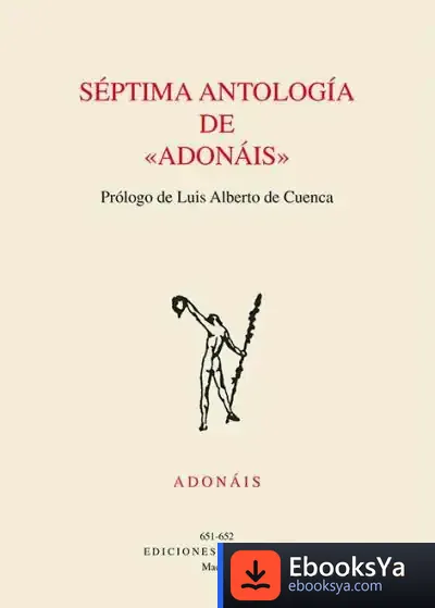 Descargar Séptima Antologia De Adonáis de Alberto Ballvé