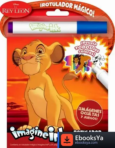 Descargar El Rey León. Rotulador Mágico de Walt Disney
