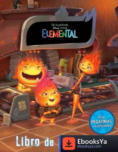Descargar Elemental. Libro De Pegatinas de Walt Disney