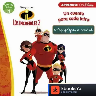 Descargar Los Increibles 2. Lcd. C/Q,G/Gu,Z,Ce/Ci de Walt Disney