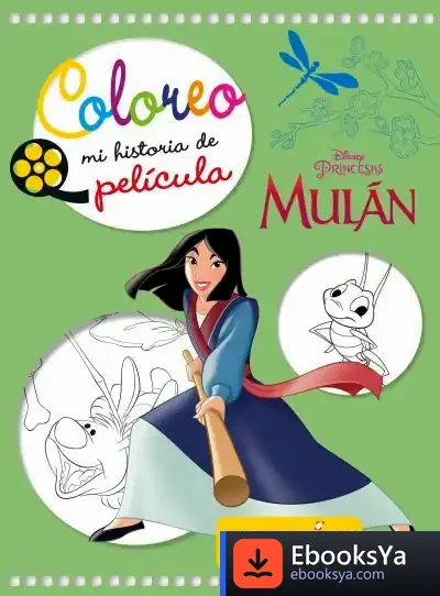 Descargar Mulán. Coloreo Mi Historia De Película de Walt Disney