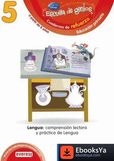 Descargar Escuela De Genios. 7-8 Años. Competencia Lingüística: Sustantivo. Adjetivo. Género. Número de Walt Disney