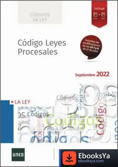 Descargar Código De Leyes Procesales 2022