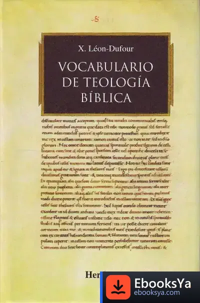 Descargar Vocabulario De Teología Bíblica