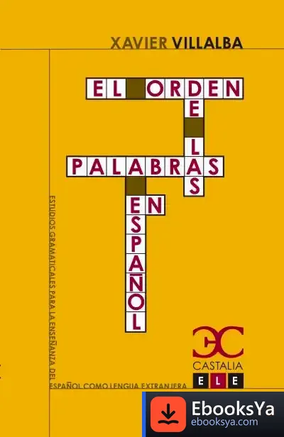 Descargar El Orden De Las Palabras En Español